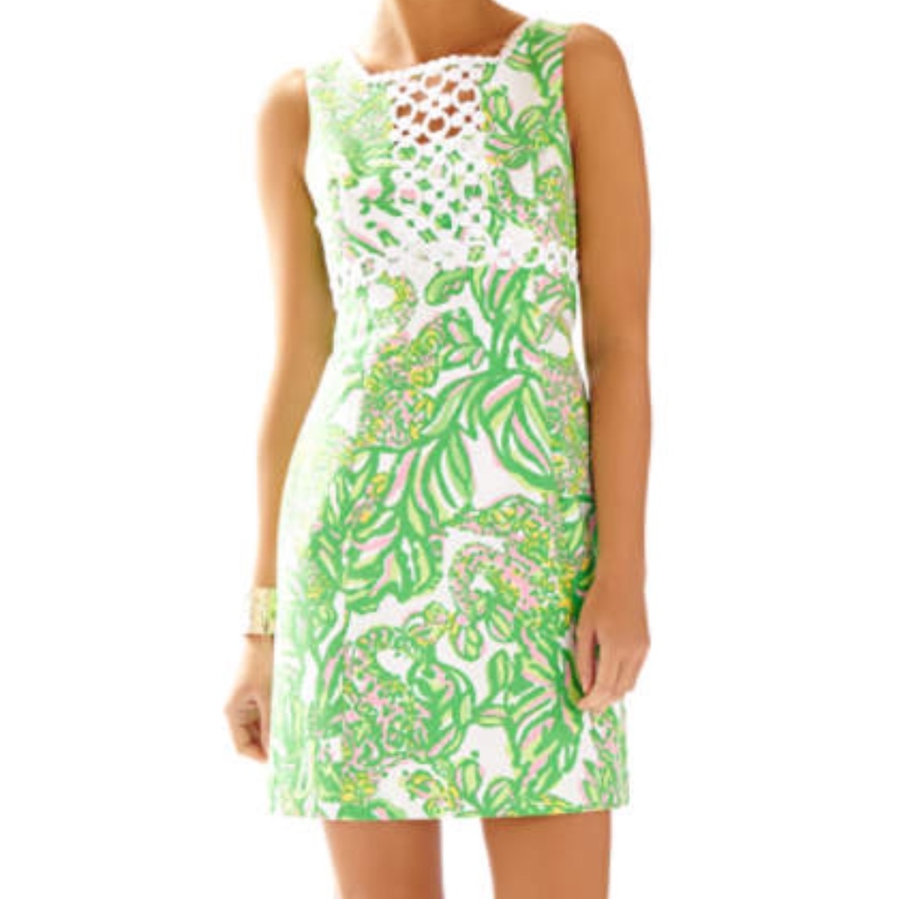 Lilly Pulitzer Rosie Shift in Seeing Elephants